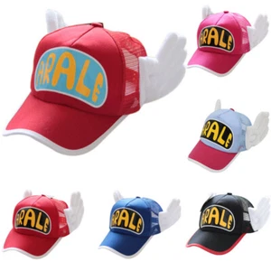 Anime Dr. Slump Arale Angel Juegos con disfraces Transpirable Red Gorra Sombreros Ajustables Regalo Niña - Imagen 1 de 9