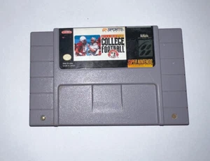 Bill Walsh College Football (Super Nintendo Entertainment System, 1994) Untested - Picture 1 of 4