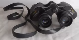 Sears Black 7x35mm Wide Angle Coated Optics Zoom Binoculars w/ Carry Case - Picture 1 of 5