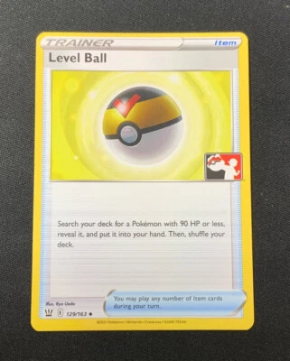 Pokemon TCG Prize Pack Card 129/163 Level Ball - Image 1 of 3