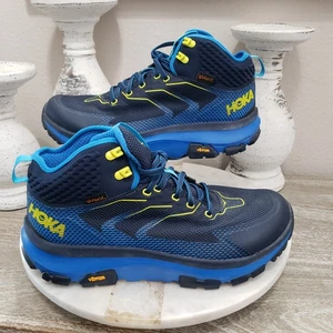 Botas de senderismo al tobillo Hoka One One Sky Toa para hombre talla 9 azules - Imagen 1 de 11