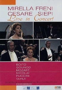 Mirella Freni Y Cesare Siepi - En Vivo En Concierto DVD FABULA CLASICA - Imagen 1 de 1