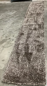 MUSHROM 2'-3" x 13'-0" Pulled Thread Rug Reduced Price 1172682179 SG151-8181-213 - Picture 1 of 4