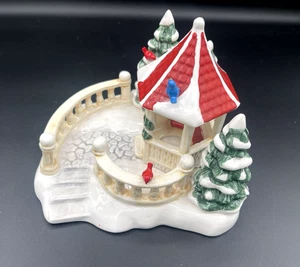 DEPT 56 Snow Village Collection 1989 Village Pavillon #51462 Originalverpackt EUC - Bild 1 von 9