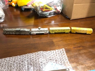 Tootsietoy Trains Made in USA locomotive d'epoca NO MOTORI - Immagine 1 di 4