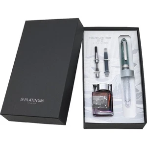 Pluma Estilográfica Platino #3776 Siglo Fuji Unkei Kinu-Gumo Nueva en Caja F PNB-43000FU#58 JP - Imagen 1 de 16