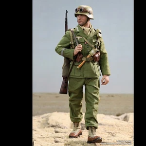 Figurina nuova DID D80152 1/6 WWII German Africa Corps WH Infantry - Burk Soldier - Foto 1 di 10