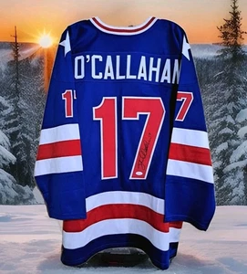 Miracle On Ice Jack O'Callahan Signed 1980 USA Hockey Gold Medal Jersey ● JSA - Picture 1 of 7