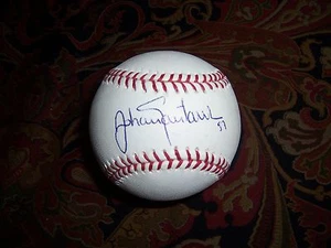 Johan Santana Autographed MLB Baseball - Picture 1 of 1
