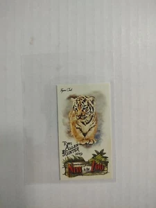 2019 Topps Allen & Ginter's New to the Zoo Minis Tiger Cub #NTTZ-14 (PWE) - Picture 1 of 2