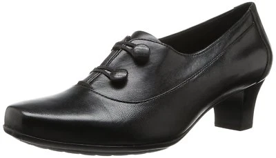 Zapatos de salón Aravon Elsa AAE06BK negros 9,5 B Foto 1 de 4