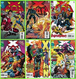 °X-MAN #6-10-11-12-13-14 SELECCIÓN° EE. UU. Marvel 1995-96 John Ostrander - Imagen 1 de 7