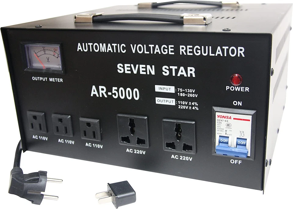 Seven Star AR-5000 Automatic Voltage Regulator - Image 1 of 1