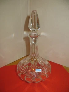 Gorham Decanter Hand Made W.Germany Full Lead Crystal Decanter 22oz - Foto 1 di 6
