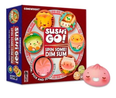 Sushi Go Spin Some for Dim Sum Divertido Juego de Mesa Familiar para Niños de 8 años en adelante Foto 1 de 4