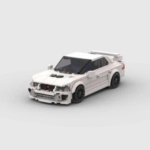 Brick Works Mitsubishi Lancer EVO MOC LEGO Building Bricks Racing Sports Car - Picture 1 of 6