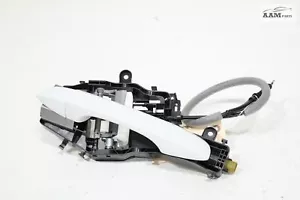 2018-2021 VOLKSWAGEN TIGUAN FRONT LEFT EXTERIOR DOOR HANDLE W/ BASE & CABLE OEM - Picture 1 of 8