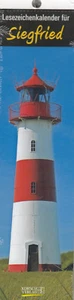 Immerwährender Kalender - Lesezeichen Kalender - Leuchttürme - Siegfried - Picture 1 of 3
