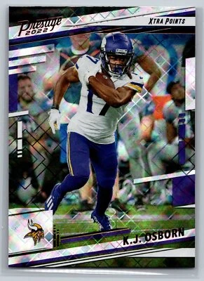2022 Panini Prestige Xtra Points Diamond #194 K.J. Osborn Minnesota Vikings - Image 1 of 2