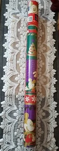 Christmas Disney Mickey Mouse Cleo 6 Yds/45 Sq. Feet NIP READ - Picture 1 of 10