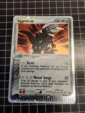 Pokémon TCG Aggron ex EX Sandstorm 95/100 Holo Holo Rare EX LP/NM