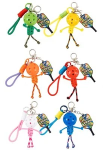 6Pcs Pickleball Handmade Keychains, Inspirational Gifts for Pickle ball Lover... - Picture 1 of 6