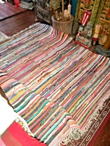 RIESIGER HANDGEKNÜPFTER INDISCHER MEHRFARBIGER DARI TEPPICH - 180cm x 180cm - SONDERANGEBOT! - Bild 1 von 9