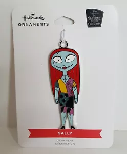 Nightmare Befor Christmas SALLY Metal Xmas Tree Ornament Charm Keychain Hallmark - Picture 1 of 2