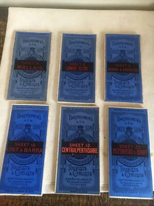 Vintage Bartholomews Cloth Backed Tourists & Cyclist Maps Of Scotland - Foto 1 di 11