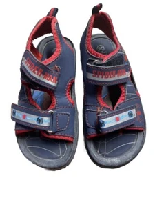 Blau-rote Spider Man Sandalen Jungs Gr.26 mit Klettverschluss - Foto 1 di 7