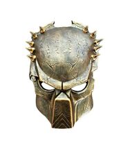 Adult Predator Wolf Alien Movie Mask Resin Replica Halloween Predator Face Mask