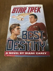 Star Trek: Best Destiny by Diane Carey hardcover 1992 First Pocket Books Print - Picture 1 of 9