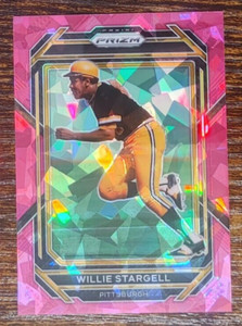 Willie Stargell 2023 Panini Prizm  #259 Pink Ice Prizm pittsburgh pirates