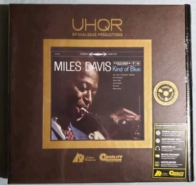MILES DAVIS - KIND OF BLUE - UHQR  ANALOGUE PRODUCTIONS - 33RPM SEALED - Image 1 of 3