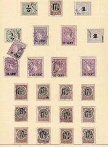 Netherlands Indies specialised collection of 24 stamps / HIGH VALUE! - Picture 1 of 1