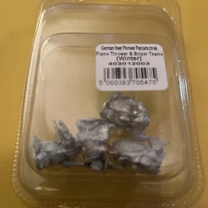 Warlord Games Bolt Action German Heer Flame Thrower Sniper Team R-1 - Picture 1 of 2