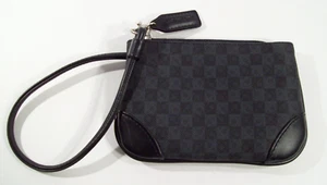 Women's Vintage Liz Claiborne Small Black Wristlet Purse - Picture 1 of 4