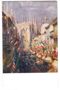 Milano - G. Greppi - 24 Maggio 1915 - Propaganda Prima Guerra Mondiale - 1919 - Imagen 1 de 2