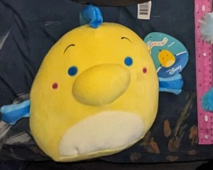 8 Zoll Flunder the Fish kleine Meerjungfrau Squishmallows Stofftier Plüschtier - Bild 1 von 2