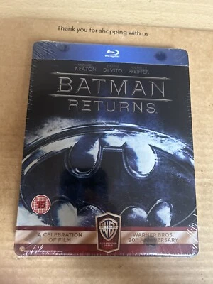 Batman Returns (1992) Rare UK Blu Ray SteelBook NEW & SEALED Michael Keaton - Image 1 of 4