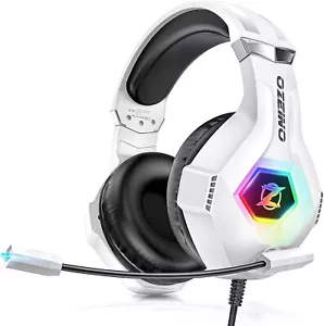 Ozeino Gaming Headset für PS4 PS5 PC with 3D Surround Sound Headset mit Mikrofon - Bild 1 von 6