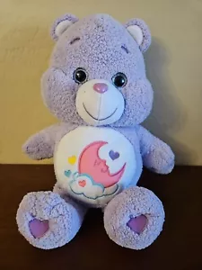 Peluche Care Bears DOLCI SOGNI LUNA ORSO 20" rosa luna viola peluche giocattolo - Foto 1 di 4