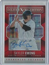 2014 Elite Extra Edition Franchise Futures Signatures #73 Skyler Ewing 154/799