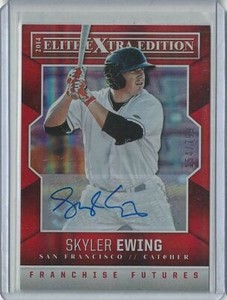 2014 Elite Extra Edition Franchise Futures Signatures #73 Skyler Ewing 154/799