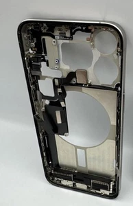 GENUINE APPLE IPHONE 15 PRO MID FRAME NATURAL TITANIUM WITH PARTS GRADE A/B - Zdjęcie 1 z 15