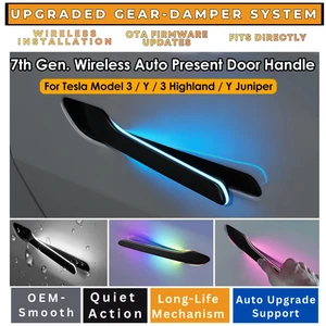 2025 Wireless Auto Door Handle Kit for Tesla Model 3 & Y, LED LED Light Kit - Picture 1 of 6