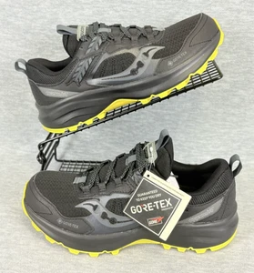 Saucony Excursion Tri 17 Gore-Tex Laufschuhe Herren 7 schwarz Eiche wasserdicht - Bild 1 von 14