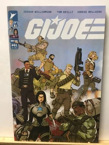 GI JOE #1 portada principal primera impresión Skybound Energon Universe casi nuevo/casi nuevo- - Imagen 1 de 1