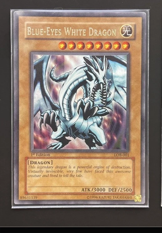 Blue Eyes White Dragon Lob 1st Edition for sale - eBay