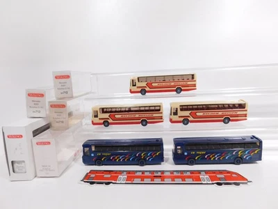 5x wiking H0 1:87 712 Bus MB O 303 Rhd En Vogue Kelder Sg / Mint + Box # - Image 1 of 4